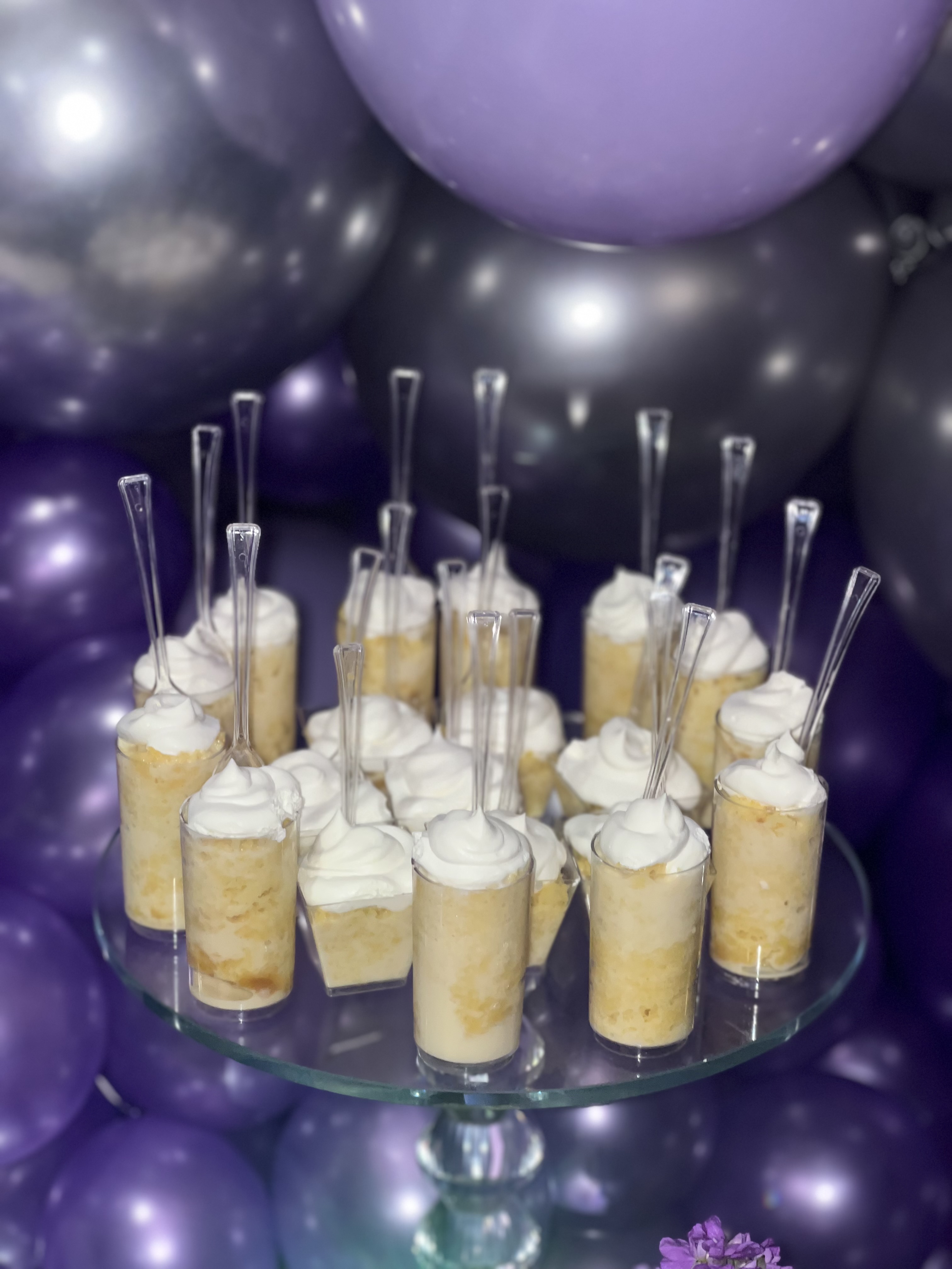 Tres Leches Mini Desserts Cups