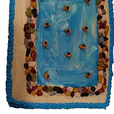Swimming Pool Cake