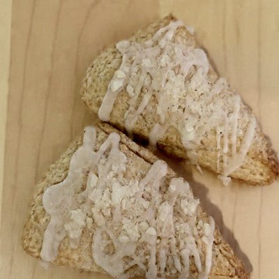 Toasted Almond-2 Scones Per Pack
