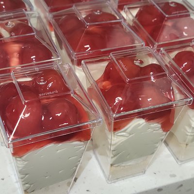 Cherry Cheesecake Shooters