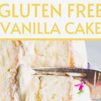 Gluten Free Cake 8” Vanilla