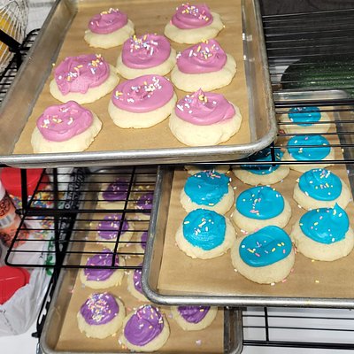 Soft-Baked Frosted Sugar Cookies