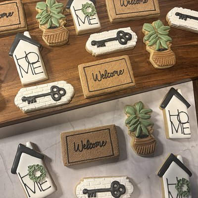 Home Sweet Home Set (4 cookies in box) 