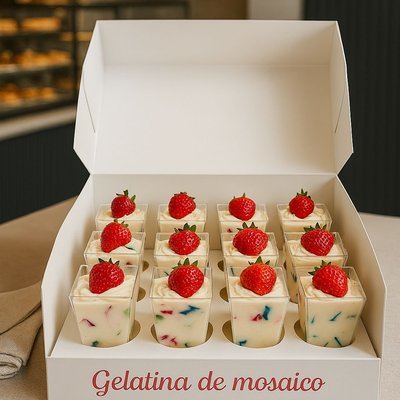 Mini Fruit Gelatin Cups