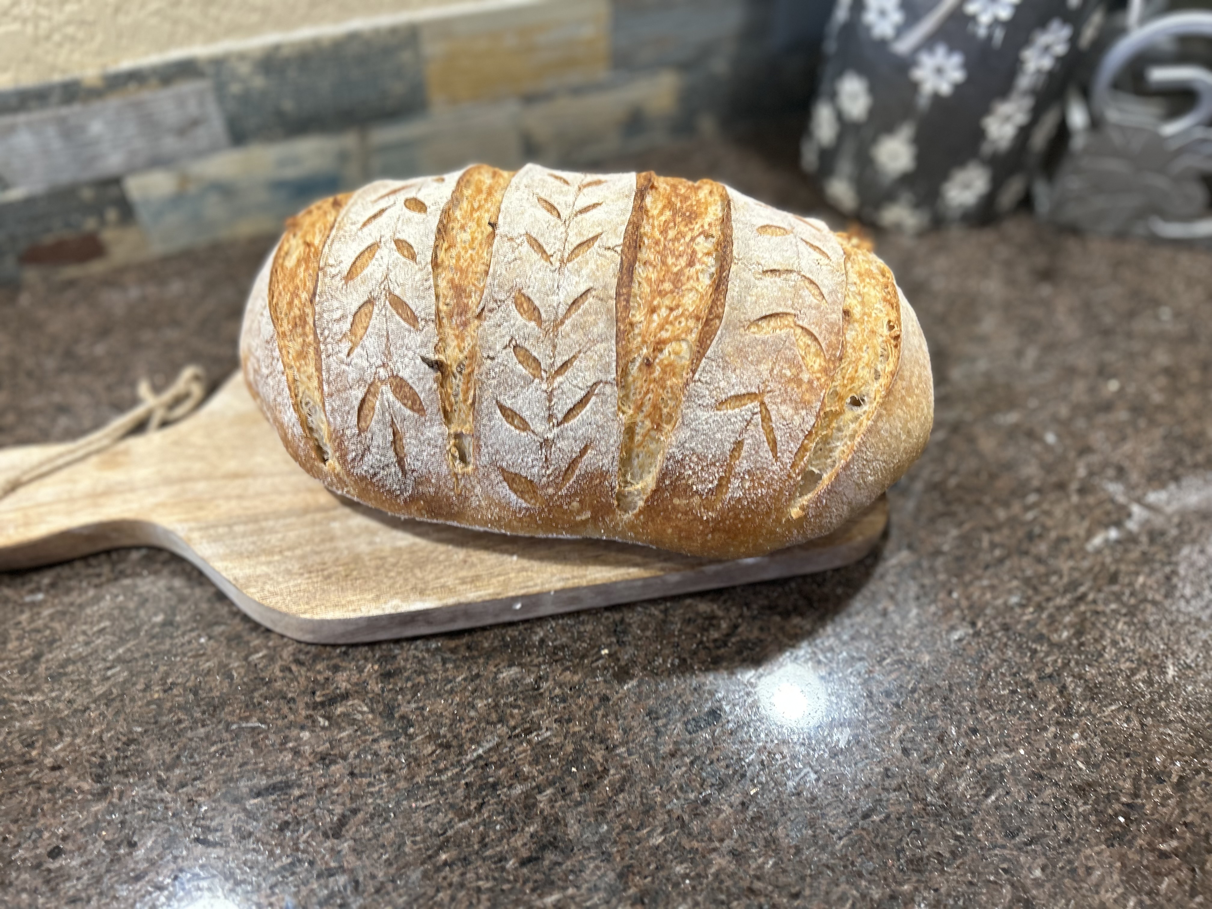 Country Whole Wheat Sourdough Bread