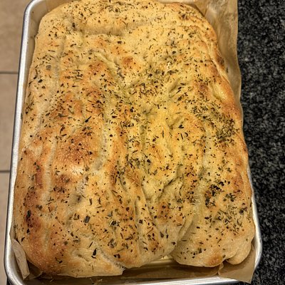 Focaccia With Herbs