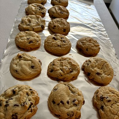 6 Chocolate Chip Cookies 