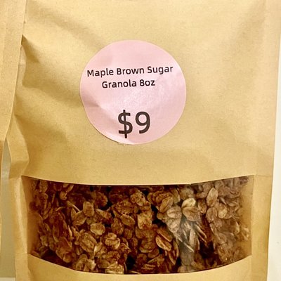 Maple Brown Sugar Granola-8oz