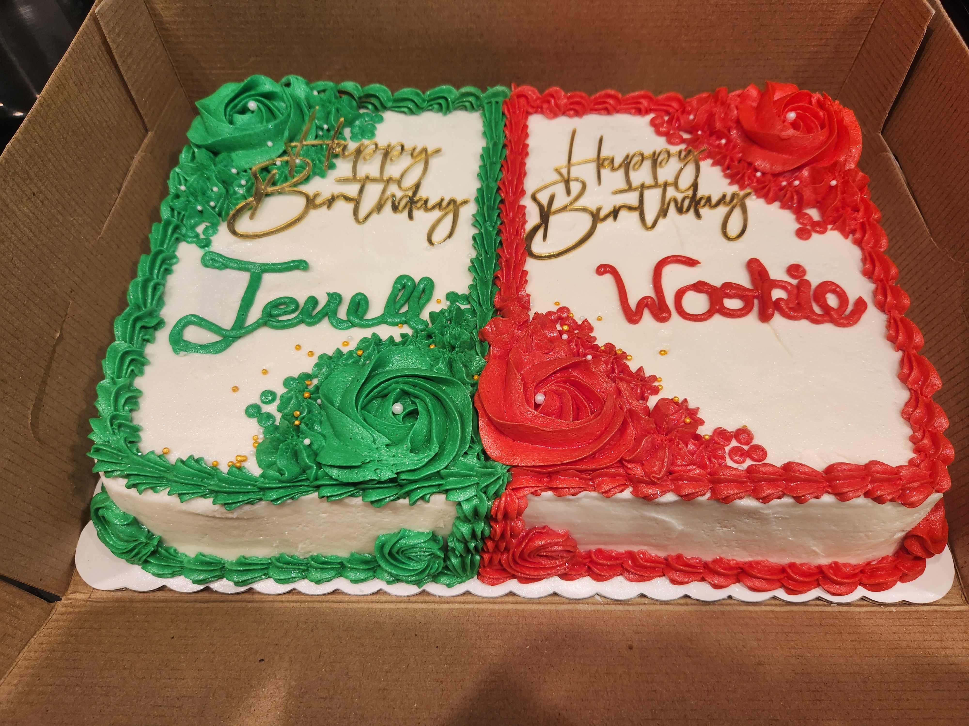 Quarter Sheet Cake