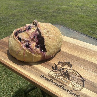 Lemon Pudding & Blueberry Bread
