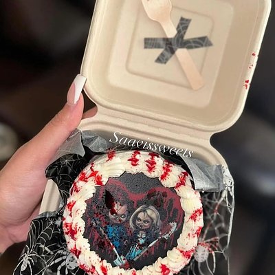 Spooky Bento Cake 