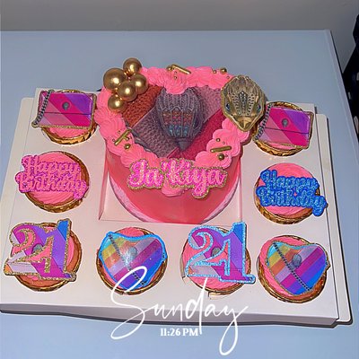 Bento Cake Box (Heart) 