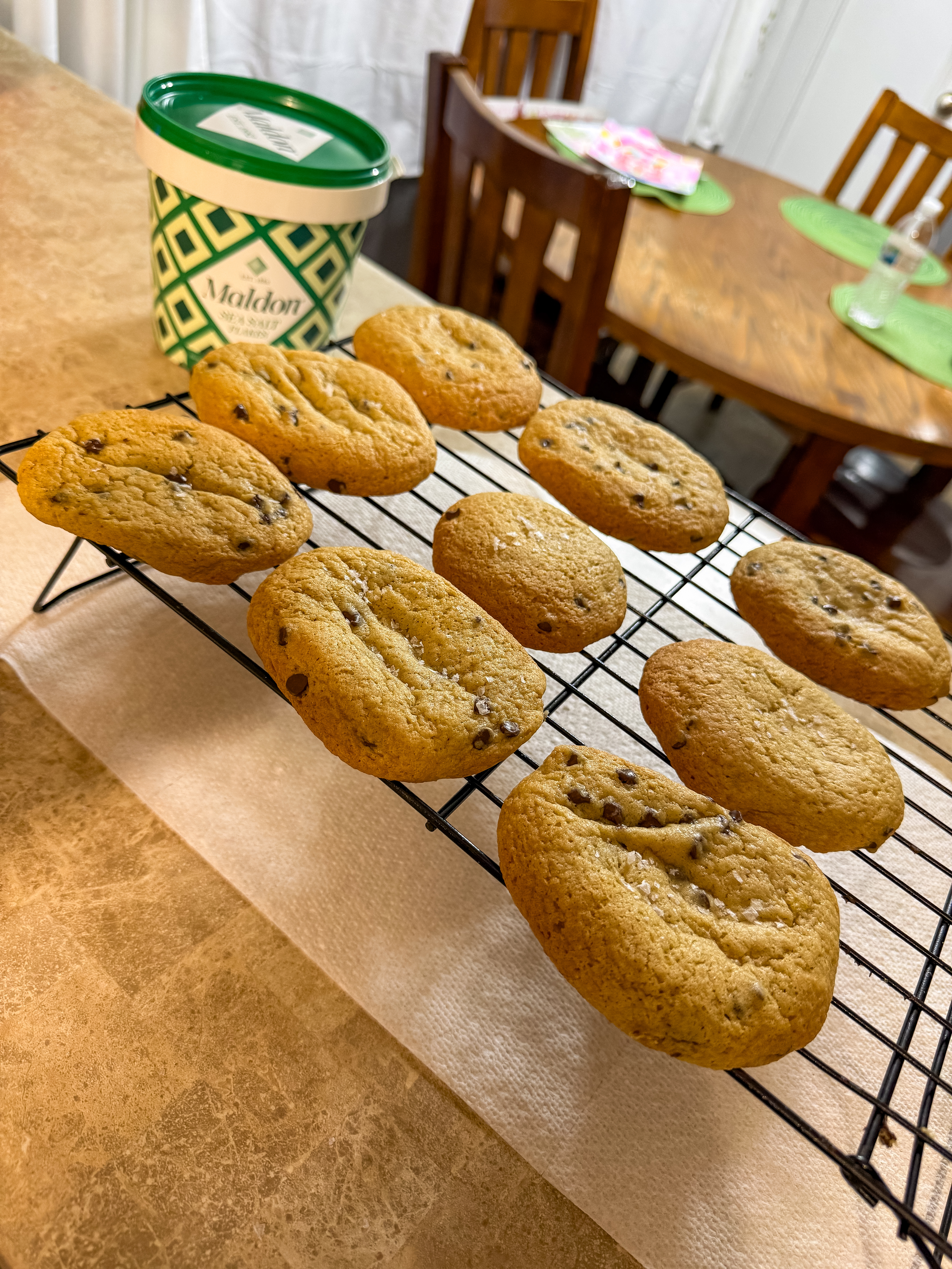 Sourdough Brown Butter Chocolate Chip Cookies