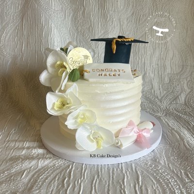 6” Inch Grad Cake (12+ Servings )