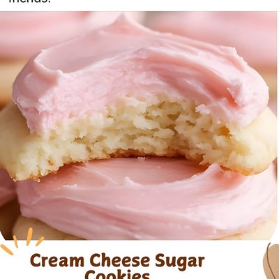 Sugar Cookies With Pink Icing 6