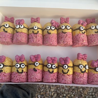 Minion Rice Crispies