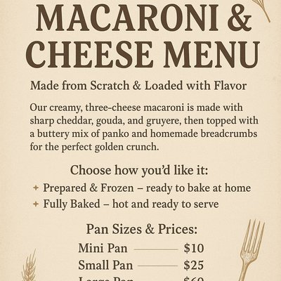 3 Cheese Macaroni and Cheese