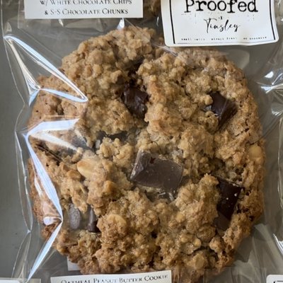 Oatmeal Peanut Butter Chocolate Chunk & White Chocolate Chip