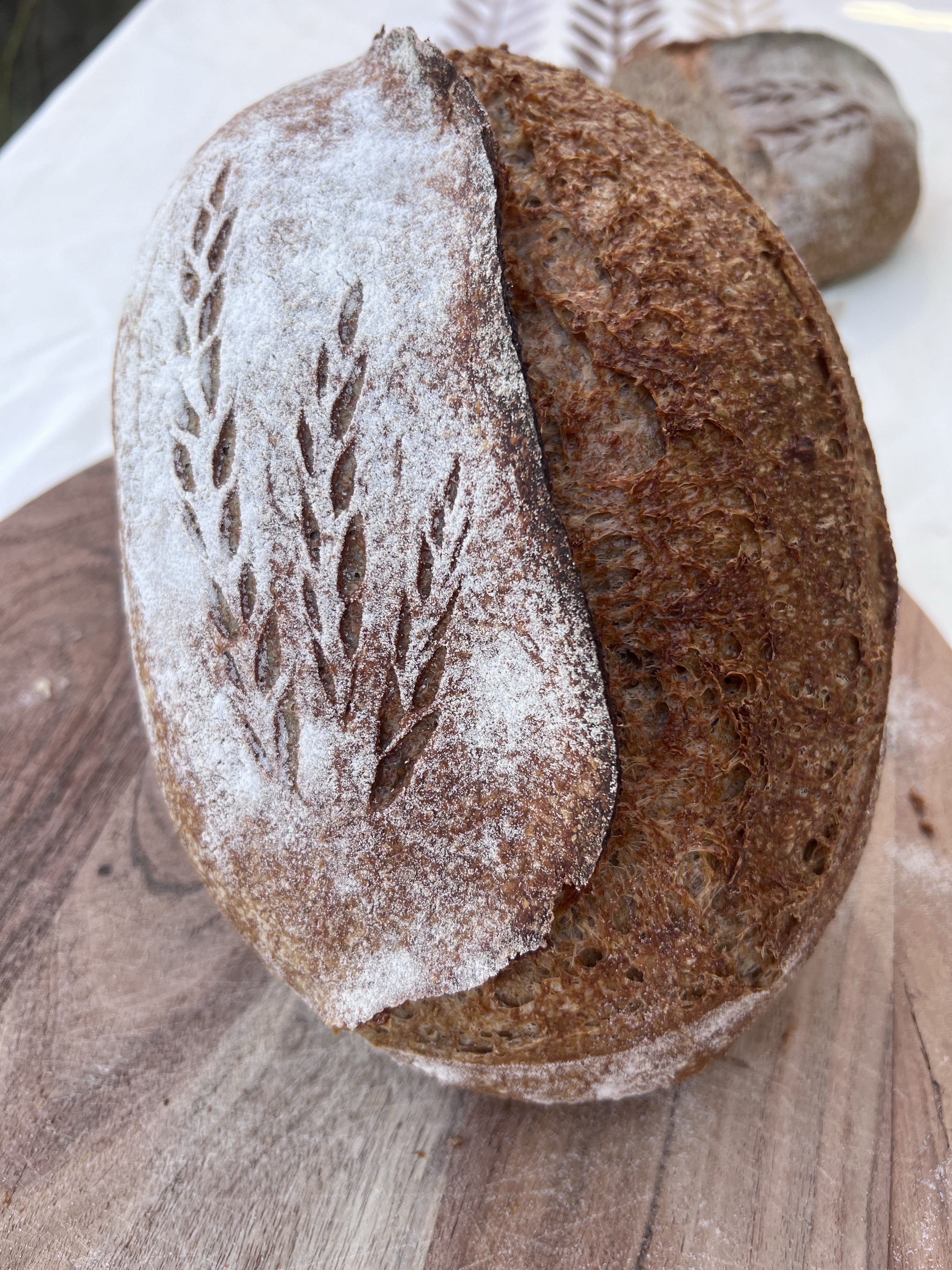     Wholemeal Wheat Sourdough
