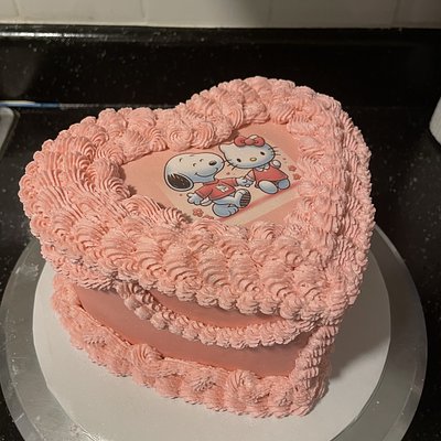 6” Heart Cake