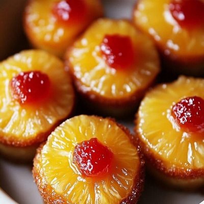 Pineapple Upside Down Cupcake 
