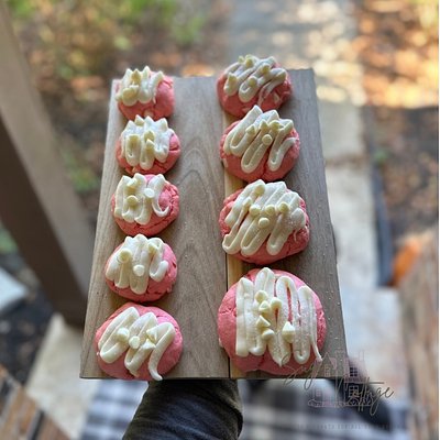 Strawberry Crumble Cookie 