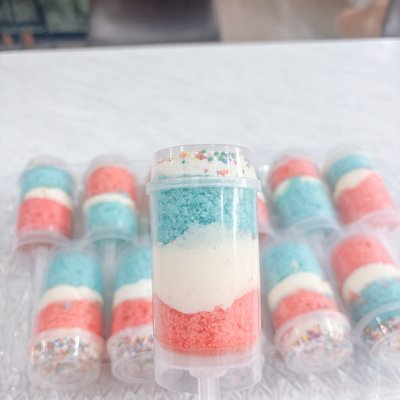 Cake Push Pops 