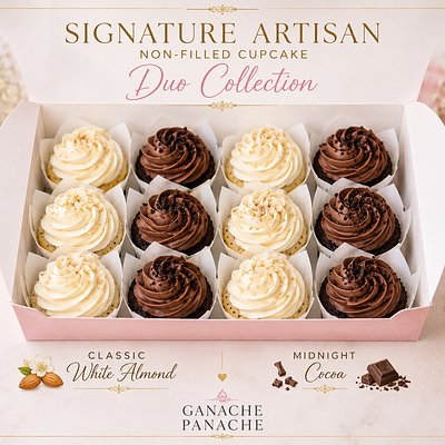 ✨ Signature Artisan Non-Filled Cupcake Duo Collection