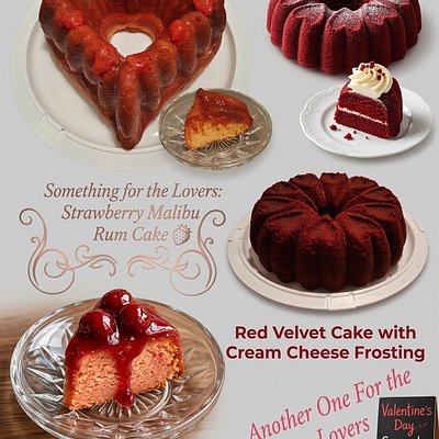 Strawberry Malibu, Blunt cake.