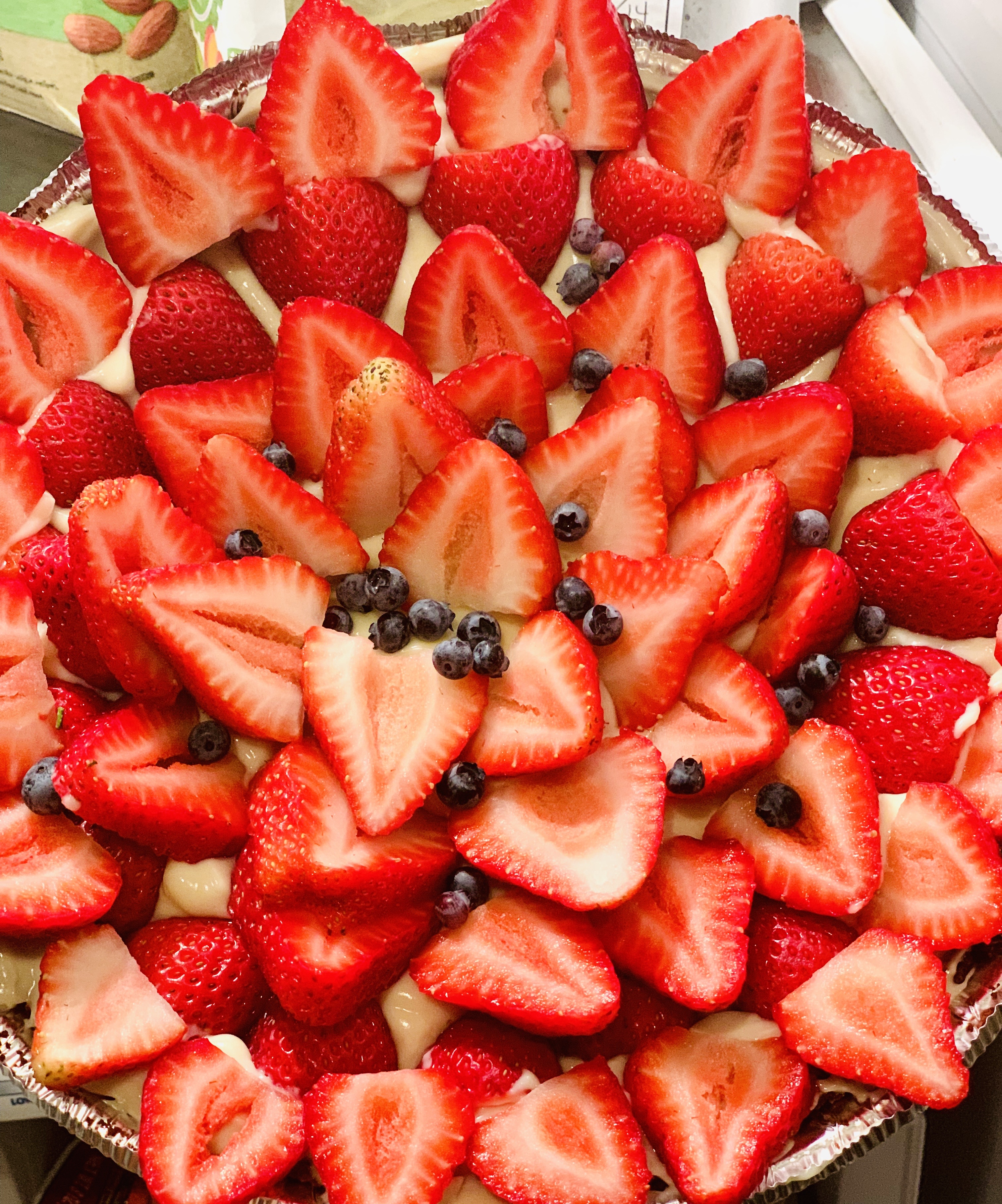 Strawberry Fruit Tart 🍓 