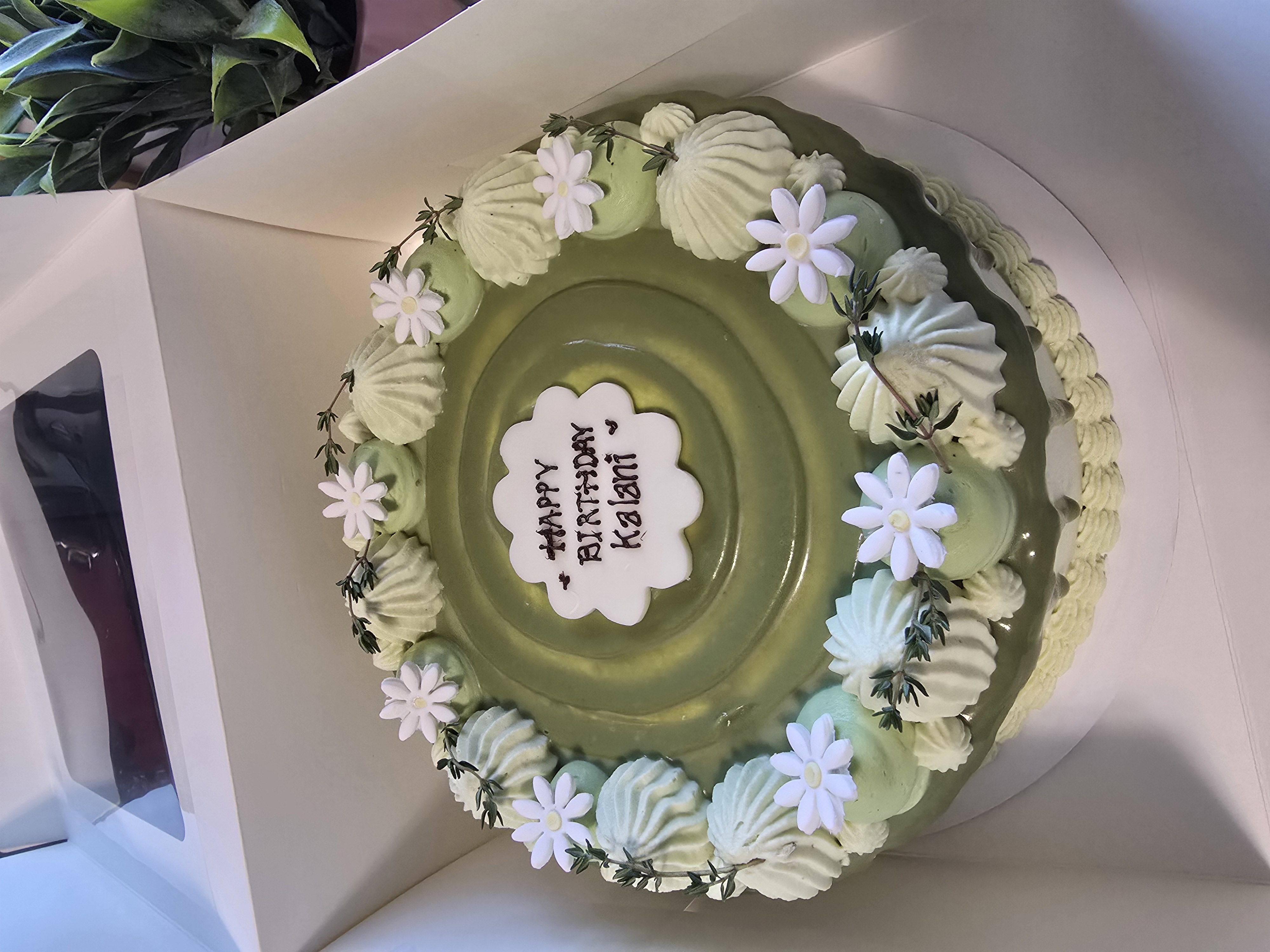 Matcha Cream Cake 8inches 
