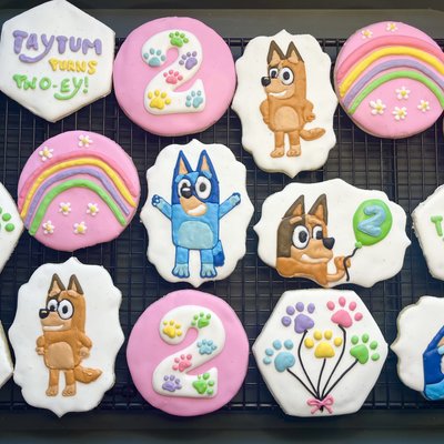 Character sugar cookies
