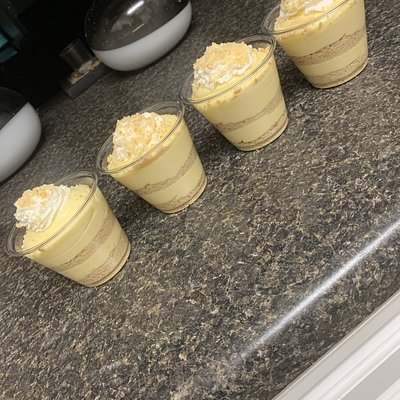Banana Pudding Cups