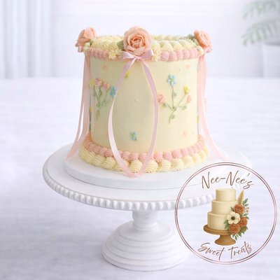 Custom Single Tier Cake