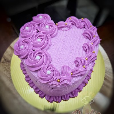 7” KETO Heart-Shaped Red Velvet cake