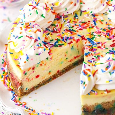 9" Birthday Cake Cheesecake