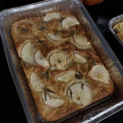 Apple Rosemary Focaccia 