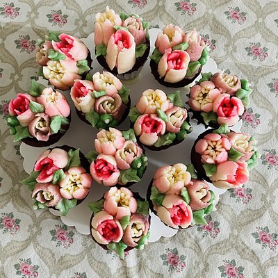 12 Mini Cupcakes