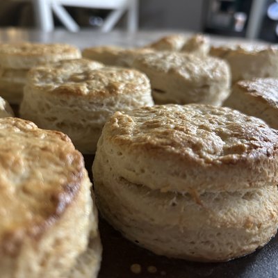 Sourdough Flaky Biscuits 