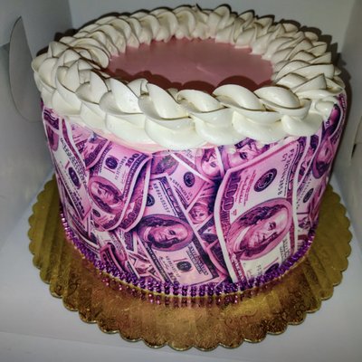 Custom Money Cake