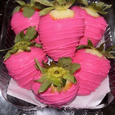 1/2 Dozen Of Chocolate Covered Strawberries 