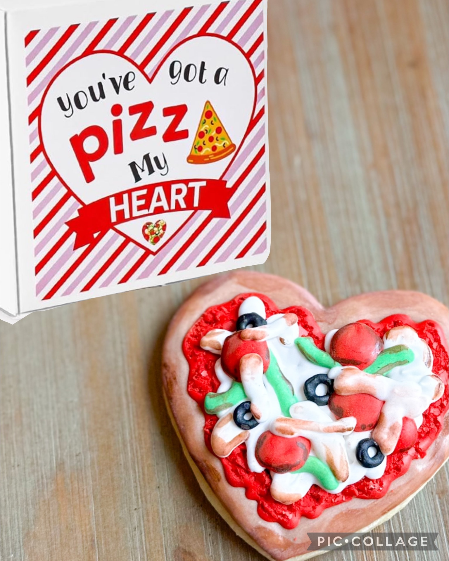 Pizza My Heart Cookie Box