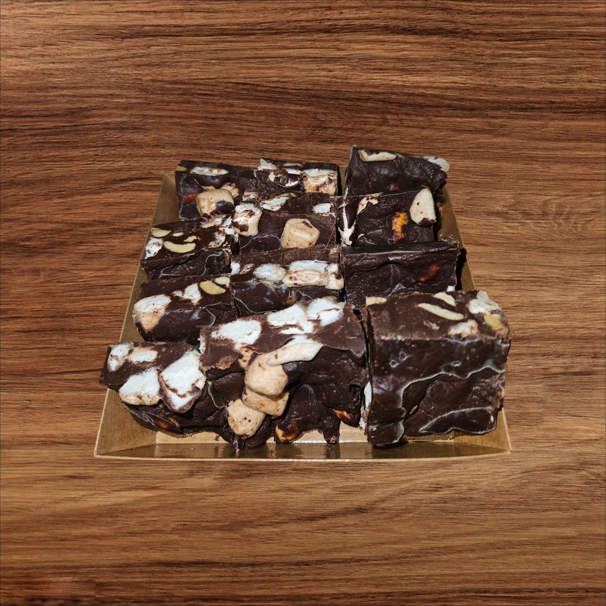 Rocky Road Fudge