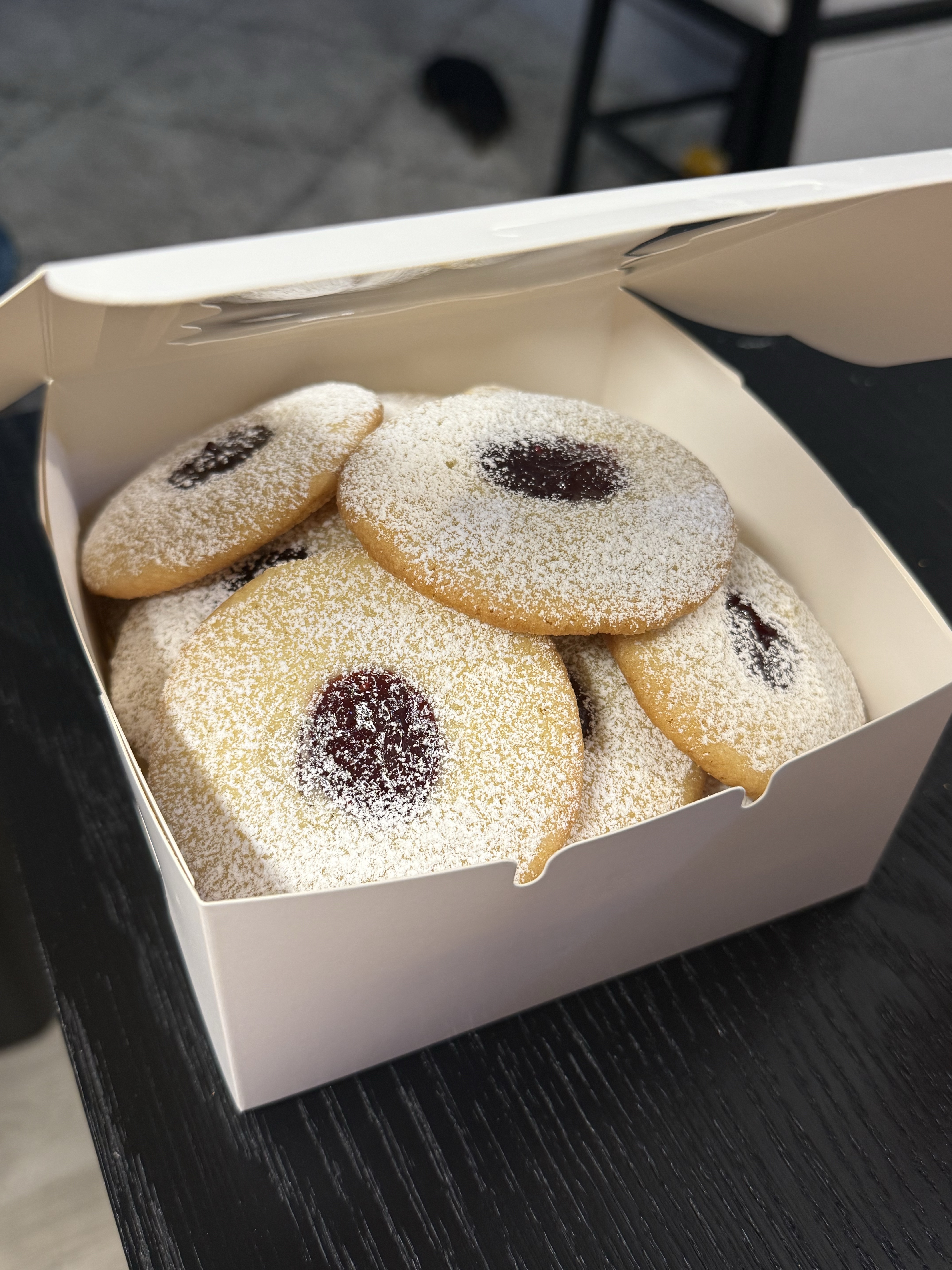 Raspberry Filled Sugar Cookie 
