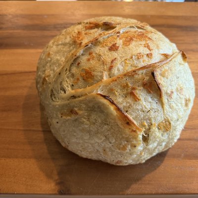 Italian Herb And Cheese Sourdough (9in Round) 