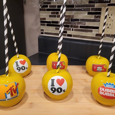 80's 90's Candy Apples