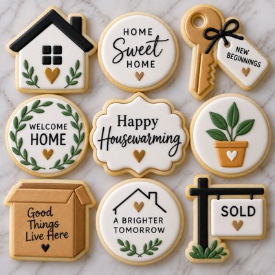 Housewarming Plants Cookie Set