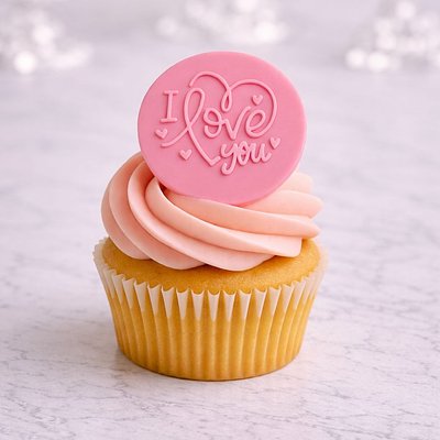 Custom Fondant Cupcakes