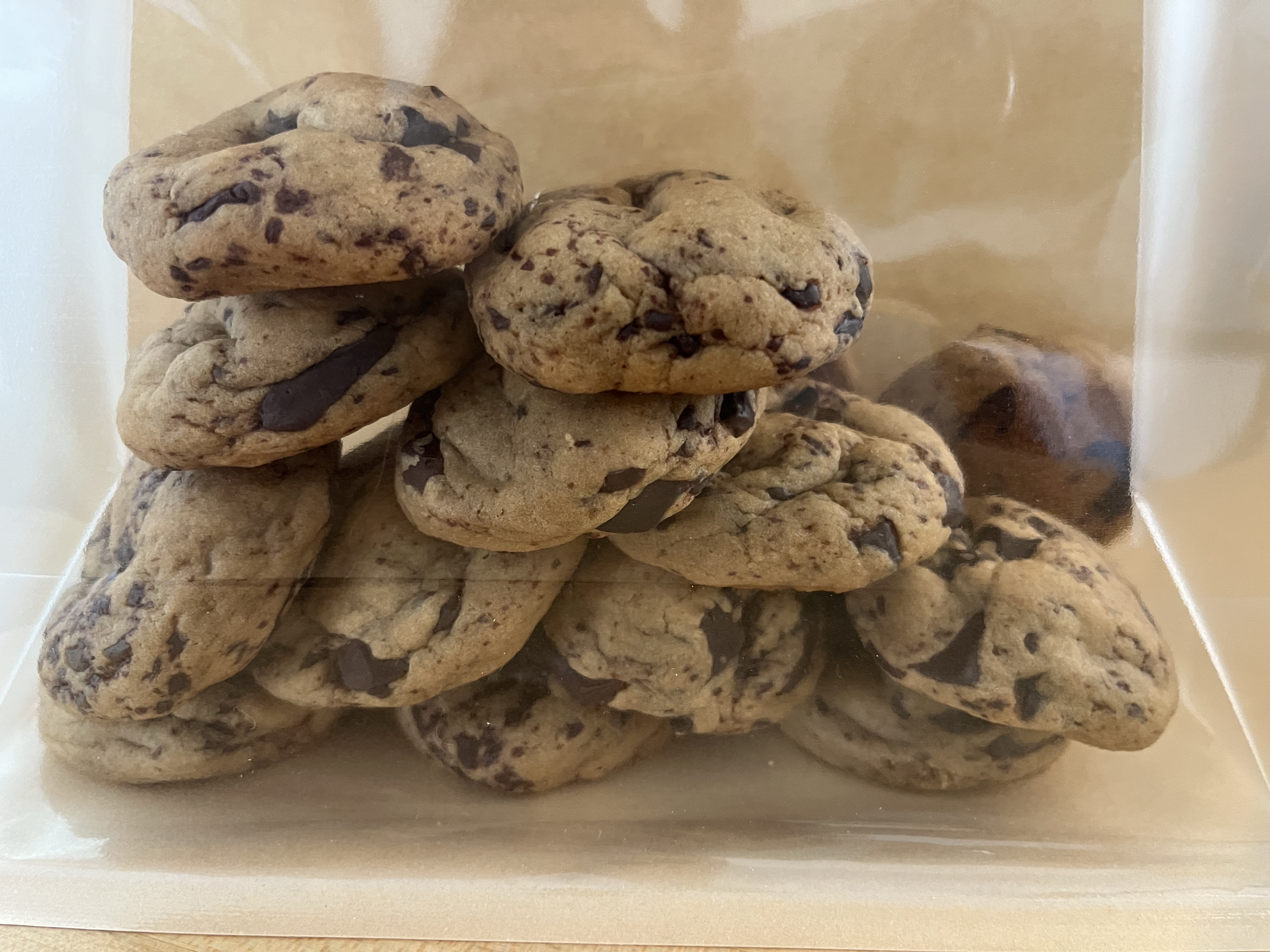Sourdough Chocolate Chip Cookies 1 Dozen 