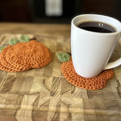 Pumpkin Coasters (set of 4)